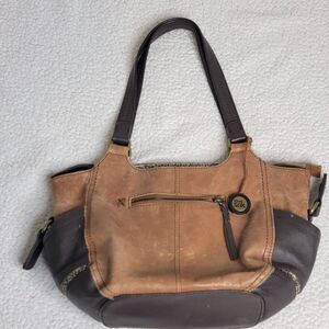 The Sak Dendra Vintage Snakeskin and Mix Leather Handbag Satchel Daisy Shoulder